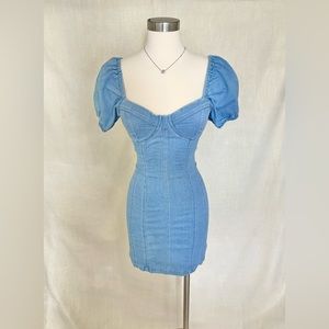 Denim dress